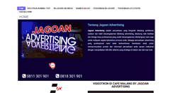 Desktop Screenshot of jagoanadvertising.com
