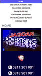 Mobile Screenshot of jagoanadvertising.com